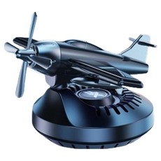 CATCHS 太陽能旋轉汽車芳香劑支架, 1個, 黑色