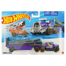 핫휠 슈퍼 릭스 시리즈 완구 BDW51, 랜덤발송, 1개