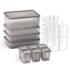 Thx Soyoon 冷凍庫專用密封容器13件組, 1套