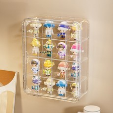 Mabso Shop 娃娃玩具公仔展示透明收納盒 16格 SH330, 1個
