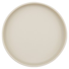 블루마마 유아용 모두아이 보름달 흡착식판, 크림, 1개