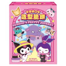 AMANDIER 雅蒙蒂 Kuromi造型脆餅盒 檸檬糖口味, 160g, 1個