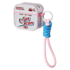 Wakcas 耳機保護殼 Airpods 4適用, 貓咪粉, 1個, 單一商品