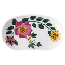 로젠탈 매직가든 타원 블로썸 깊은접시, 화이트, 1개