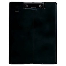 德利生活 可立式萬用文件夾板 可折疊板夾/試卷夾/資料夾, 玄黑色, 1個