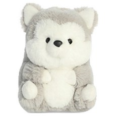 AURORA World Rolly Pet 玩偶, 哈士奇, 1個, 14cm