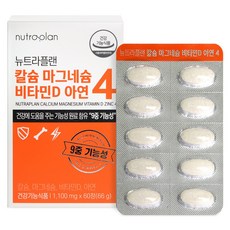 뉴트라플랜 칼슘 마그네슘 비타민D 아연 4
