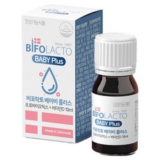 BIFOLACTO 比樂多 Baby Plus 含維他命D益生菌液體滴劑, 1個, 10ml