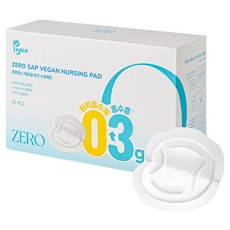 튼튼맘스 제로샙 비건 프리미엄 수유패드, 30매, 1개
