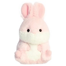 오로라 롤리펫 인형, 분홍토끼, 1개, 14cm