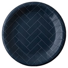 sosomoso 韓國製人字紋圖案紙盤 18cm, 5個, 10入