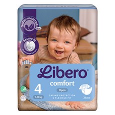Libero 麗貝樂 嬰兒紙尿褲 Comfort 4號 7~14kg, 26個, 第4階段