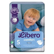 Libero 麗貝樂 嬰兒紙尿褲 Comfort L 11~17kg, 22個, 第5階段
