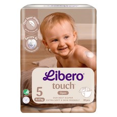 Libero 麗貝樂 touch嬰兒紙尿褲 5號 L(11~17kg) 30個裝, 1個, 第5階段