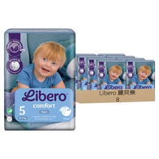 Libero 麗貝樂 嬰兒紙尿褲 Comfort L 11~17kg, 176個, 第5階段