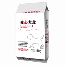 福壽實業 愛心犬食 成犬, 15kg, 1個, 牛肉
