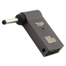 에이치디탑 USB C타입 DC 변환 100W 노트북 충전 젠더 3 x 1 mm, HT-CL017, 1개