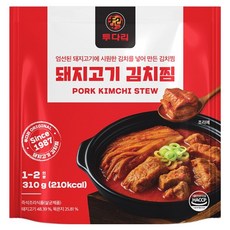 투다리 돼지고기 김치찜, 310g, 1개