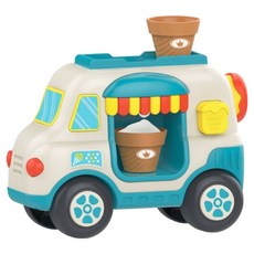 OhBabyLaugh 手動泡泡霜淇淋車車, 藍色, 1個