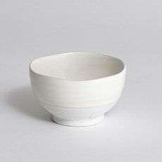 yido DOZAGI Yoonseul 經典飯碗, 灰色 + 白色, 1個