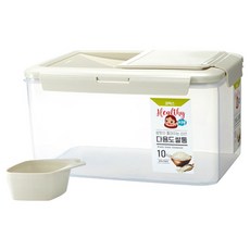 코멕스 밥맛이 좋아지는 신선 다용도 쌀통 10kg, 1개