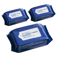 생활백서 올마이티슈 클린핏 물걸레 청소 티슈 30p, 3개