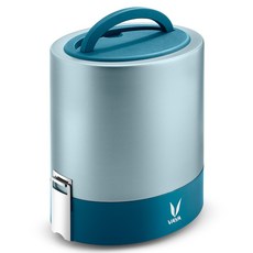 VAYA KOREA Tyffyn 保溫便當盒 1000ml, 1個, 藍色