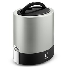 VAYA KOREA Tyffyn 保溫便當盒 1000ml, 1個, 銀色
