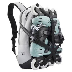 oxelo 直排輪後揹包 20L BP100 8640240, 淺灰色, 1個