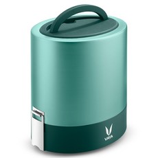 VAYA KOREA Tyffyn 保溫便當盒 1000ml, 1個, 綠色