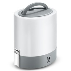 VAYA KOREA Tyffyn 保溫便當盒 1000ml, 1個, 白色