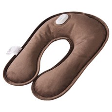 SKY 케어 허그넥 충전식 무선 온수 찜질팩, SKY-CA-HP02, 브라운