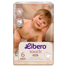 Libero 麗貝樂 touch 嬰兒紙尿褲 XL 13~20kg 27片, 1套, 第6階段