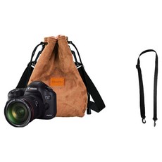 I'm Sori 鏡頭保護相機肩帶單肩包 L, 黃色, 1個