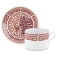 지노리1735이탈리아 LABIRINTO 티컵 + 소서 세트, 스칼라토, 1세트