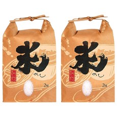 Well Life 悅生活 谷穗 富山縣山富獻納越光米 100%日本直送, 2kg, 2個, 特A級