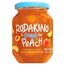 로다키노 그릭 복숭아 잼, 450g, 1개