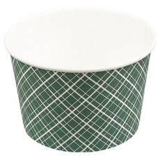 Iroul生活 圓形印刷紙碗 850ml 綠色, 50個, 1入