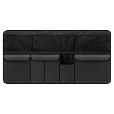 Kyhome 汽車椅背折疊收納掛袋, 黑色