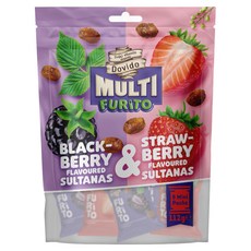 Dovido 風味葡萄乾隨手包 草莓 + 黑莓, 1個, 112g