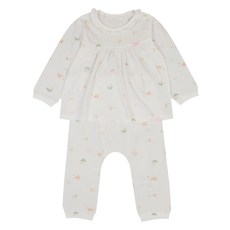 압소바 유아용 파미 내의 상하의 세트