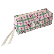 Hisocute 微笑可愛鉛筆盒 19.5 x 6 x 9 cm, 綠色, 1個