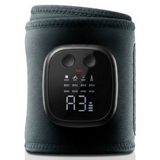 한경희생활과학 테라펄스 4 in 1 공기압 저주파 EMS 온열 근적외선 손목 마사지기, 그레이, HJH-WM300