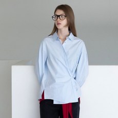 Andyou 女款側邊鈕扣寬鬆版襯衫