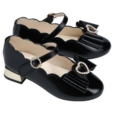 슈펜키즈 하트링 리본 연주회 구두 HPKWVGA32G