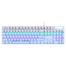 지클릭커 Special 게이밍 유선 기계식 키보드, 블루, 지클릭커 GK-510X Special 게이밍 유선 기계식 키보드, 적축