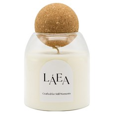 Laea 軟木球大豆蠟燭, 370g, 1個, 3 薰衣草花園