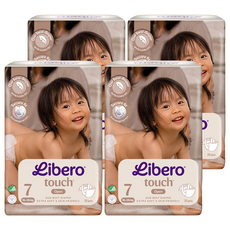 Libero 麗貝樂 嬰兒紙尿褲 touch 7號 16~26kg, 第7階段, 100片