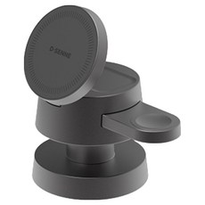 디센느 아이폰 갤럭시 애플워치 호환 3in1 맥세이프 고속 무선 충전기, 내추럴티타늄, 1개