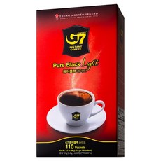 G7 퓨어블랙 라이트 원두커피믹스, 900mg, 110개입, 1개 900mg, 110개입, 1개
